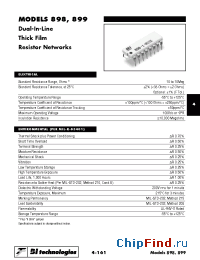 Datasheet 899-5-R330F производства BI Tech.